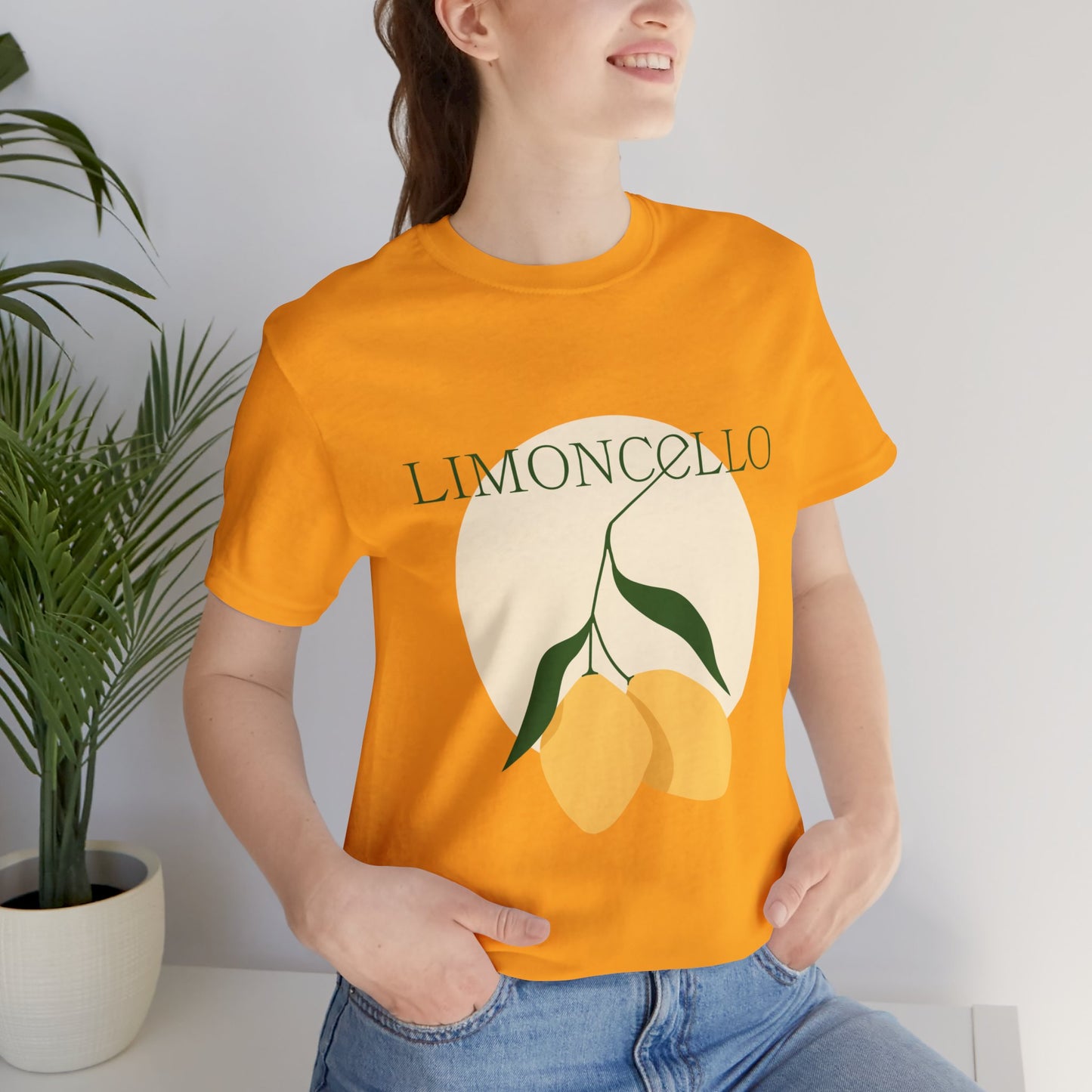 Limoncello on Unisex Jersey Short Sleeve Tee