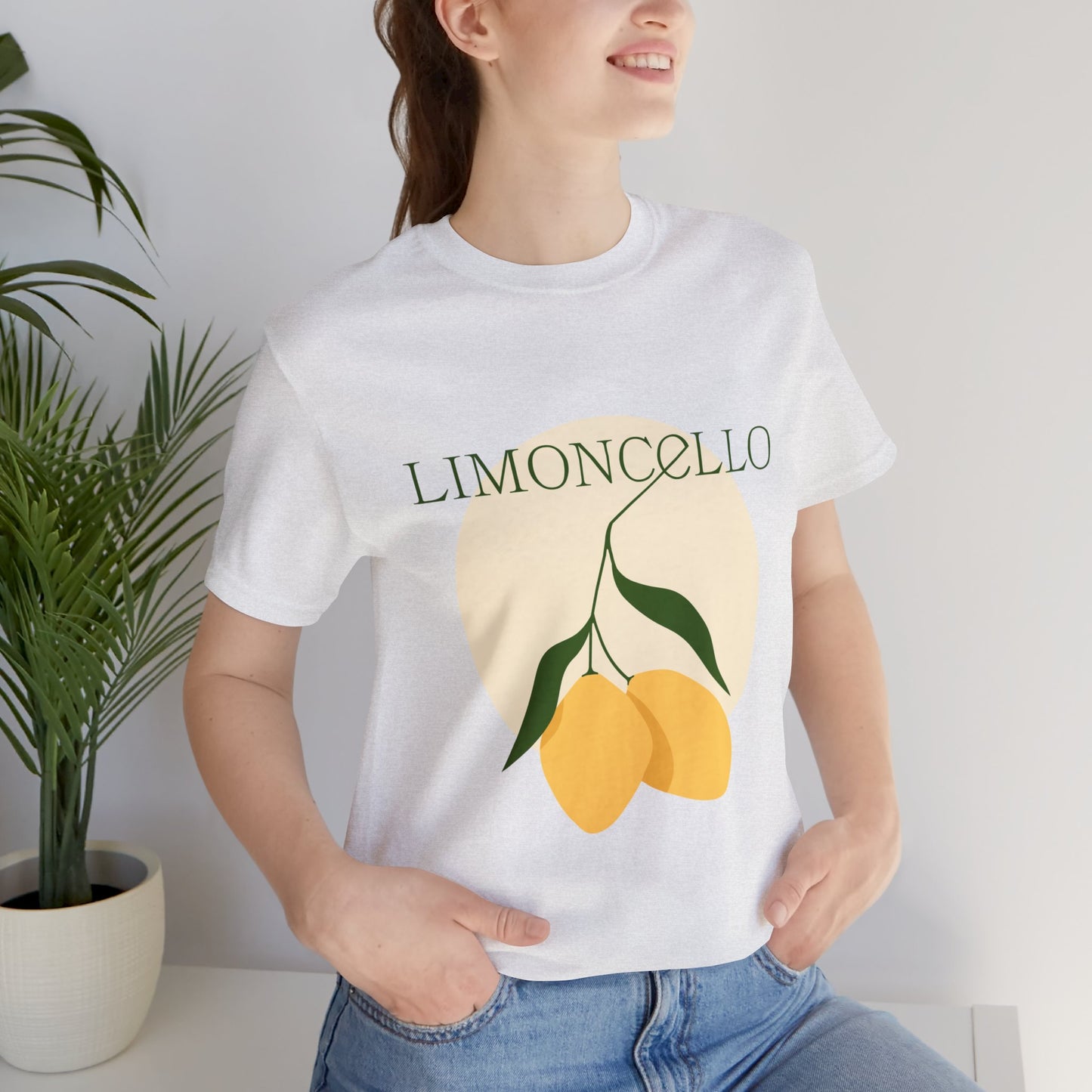 Limoncello on Unisex Jersey Short Sleeve Tee