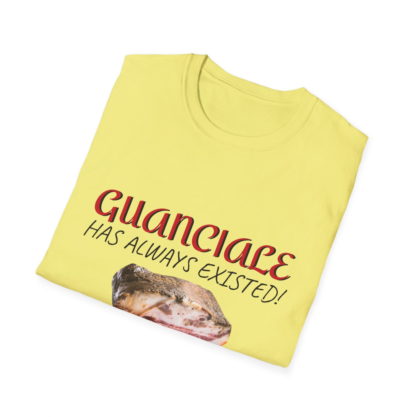 Guanciale on Unisex Softstyle T-Shirt