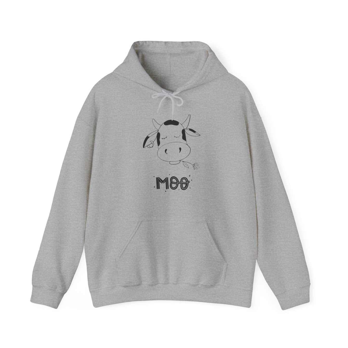 Moo - Unisx Heavy Blend™ Hooded Sweatshirt
