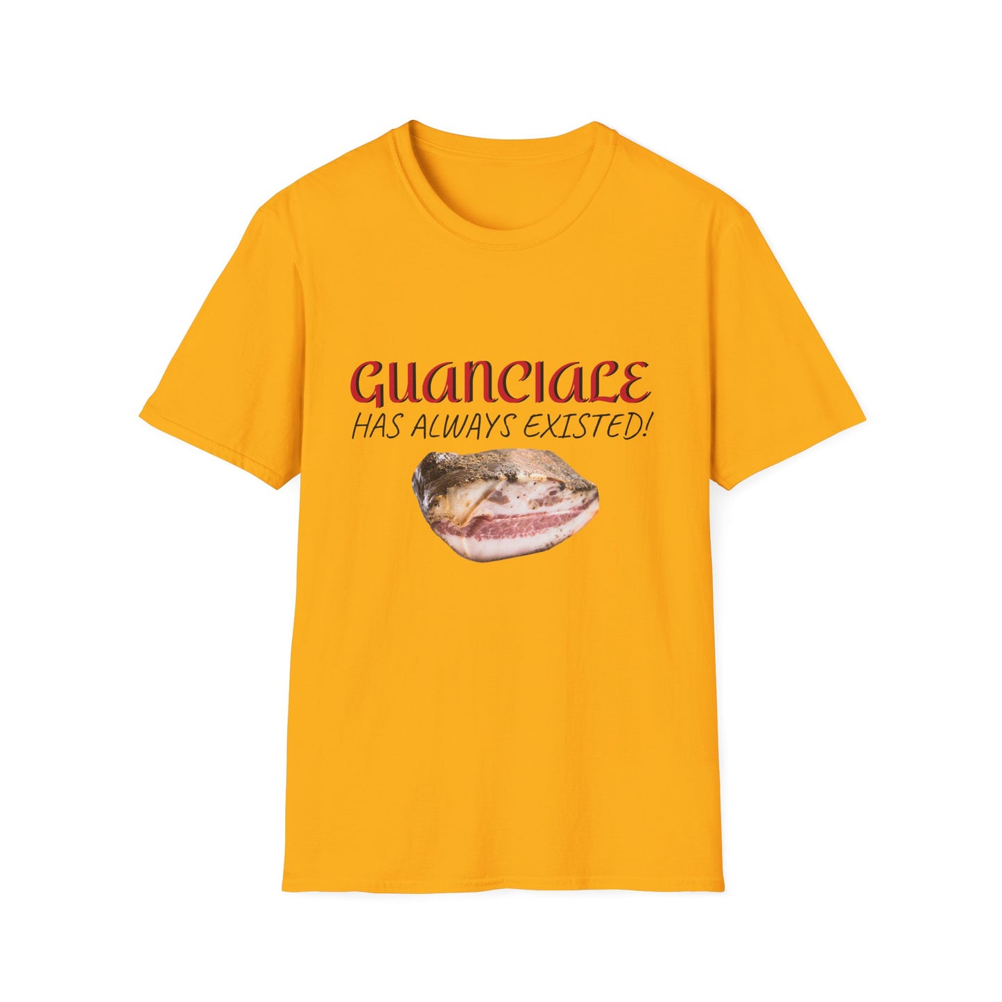 Guanciale on Unisex Softstyle T-Shirt