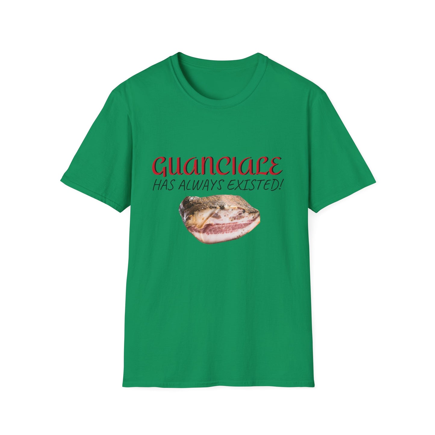 Guanciale on Unisex Softstyle T-Shirt