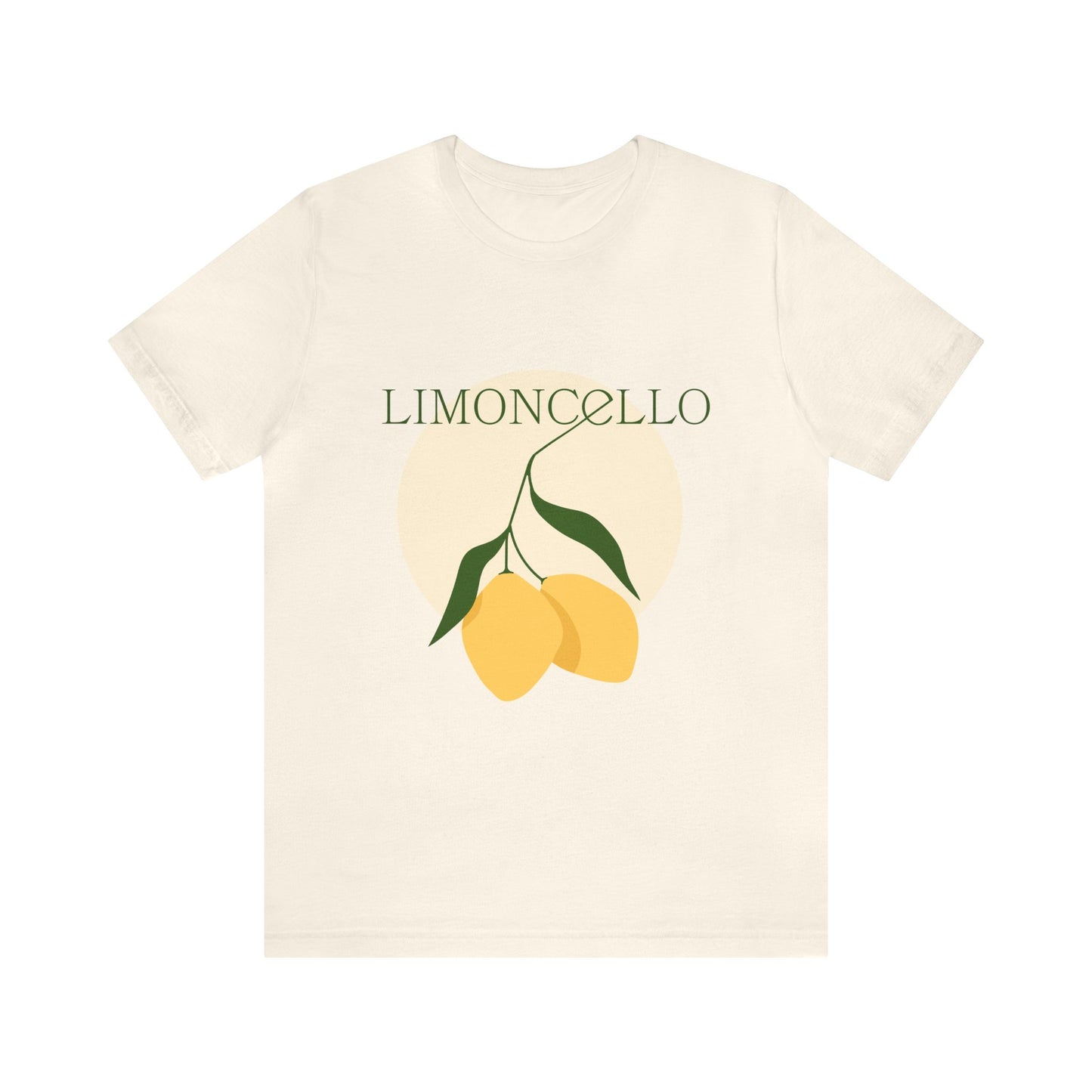Limoncello on Unisex Jersey Short Sleeve Tee