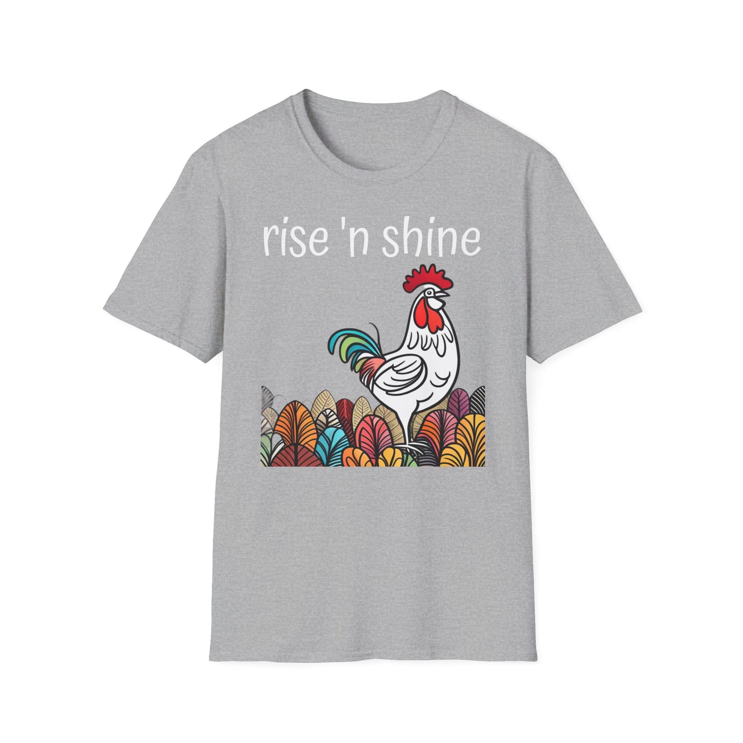 Rise 'n Shine on Unisex Softstyle T-Shirt
