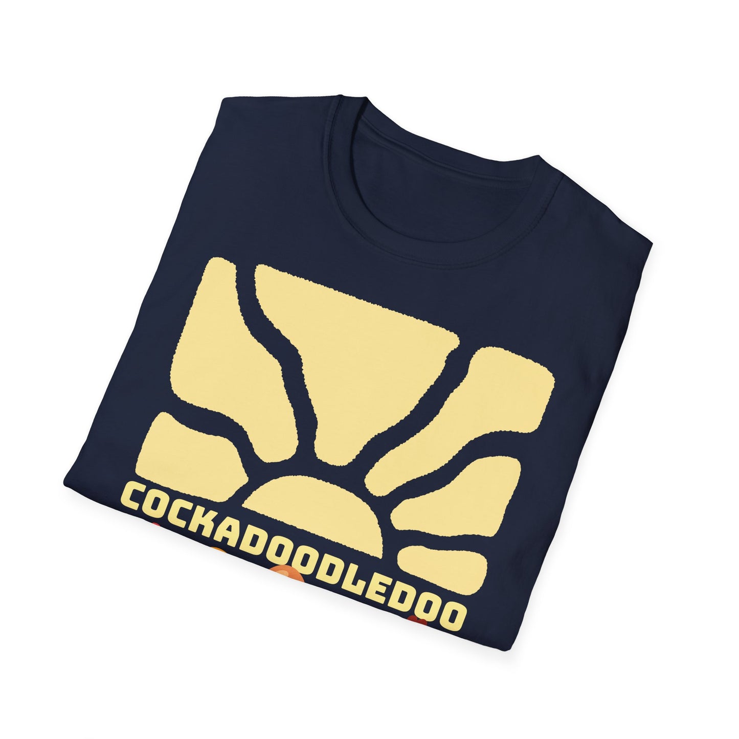 Cockadoodledoo on Unisex Softstyle T-Shirt