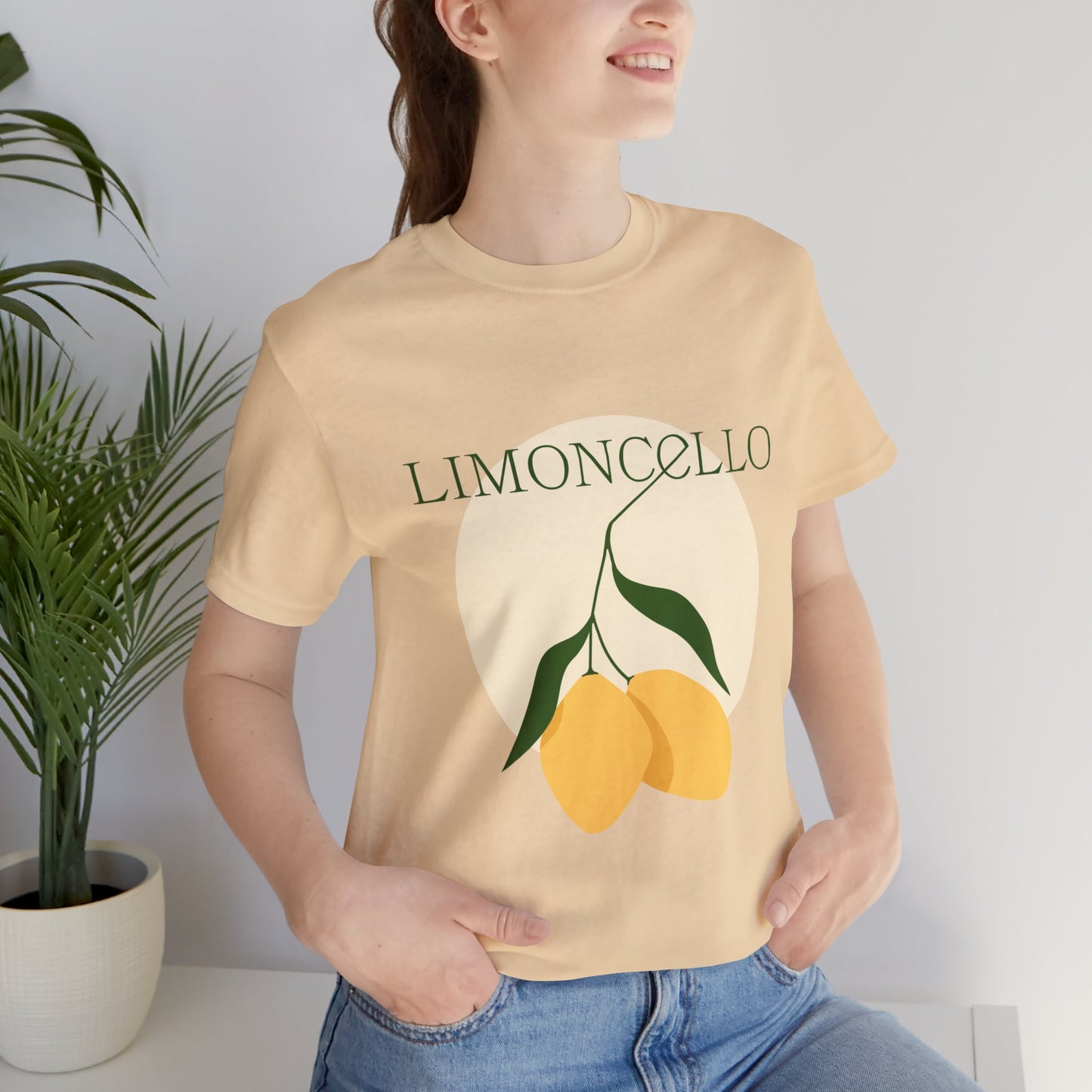 Limoncello on Unisex Jersey Short Sleeve Tee