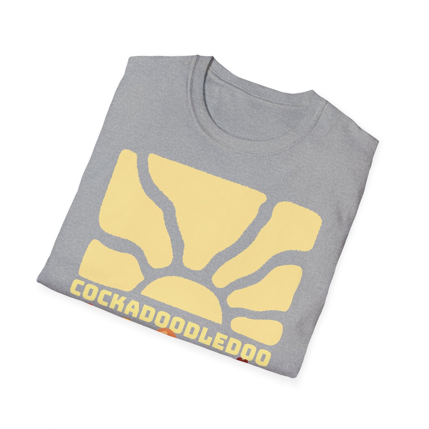 Cockadoodledoo on Unisex Softstyle T-Shirt