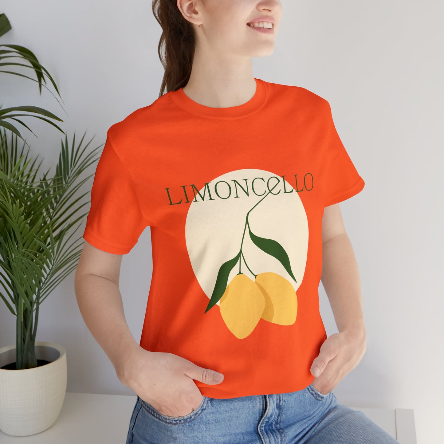 Limoncello on Unisex Jersey Short Sleeve Tee