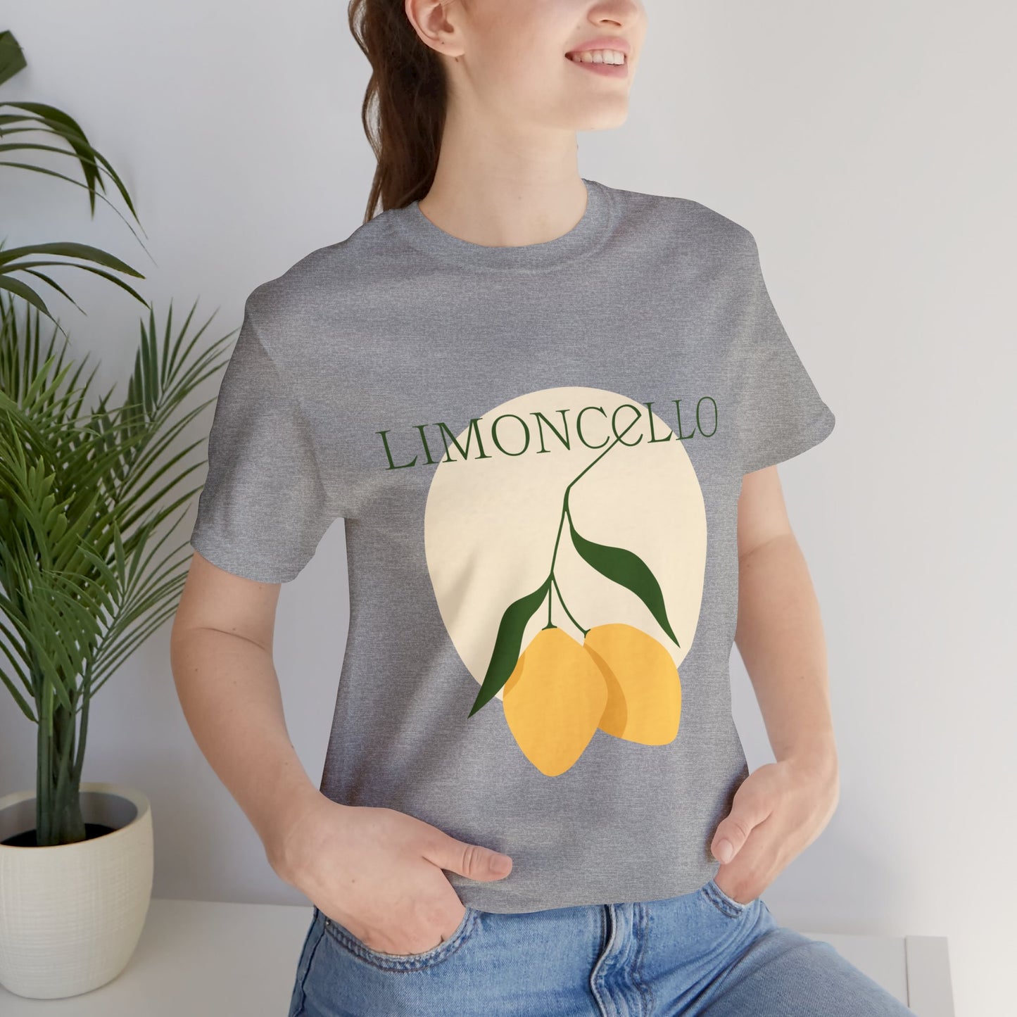 Limoncello on Unisex Jersey Short Sleeve Tee