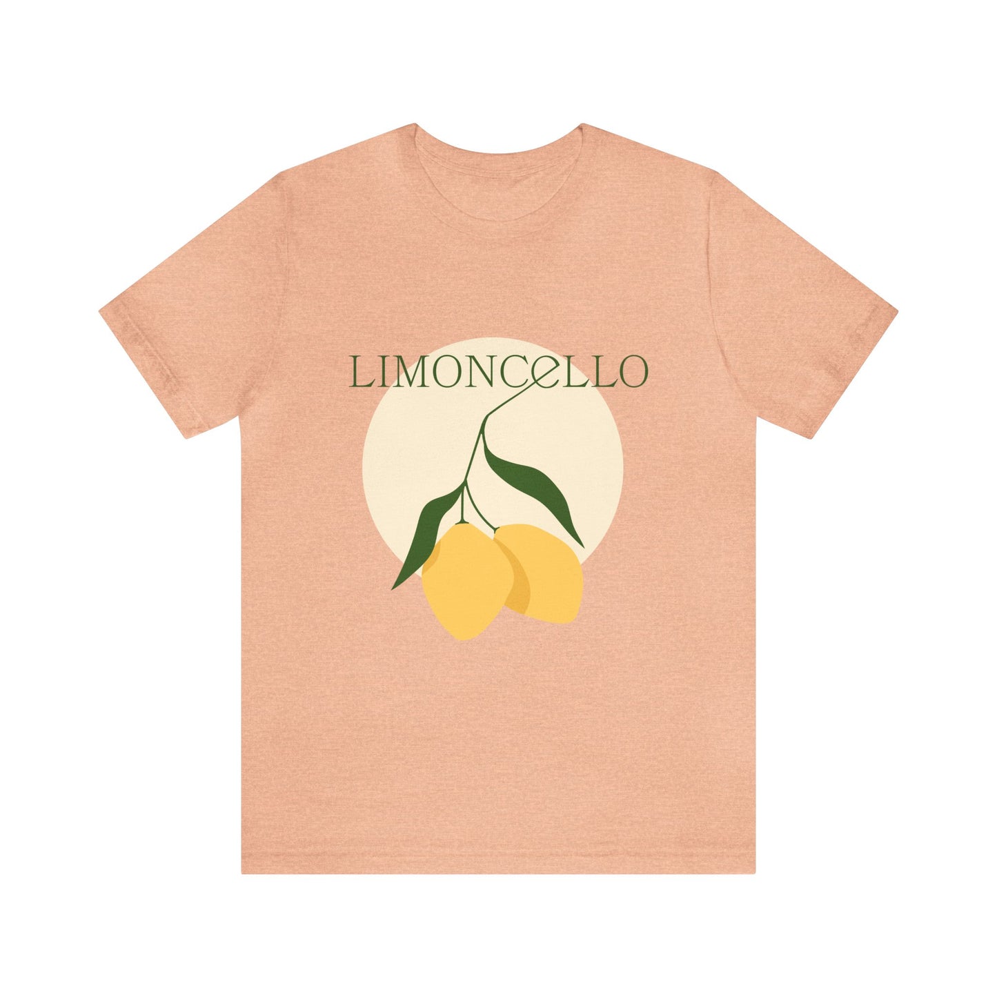 Limoncello on Unisex Jersey Short Sleeve Tee