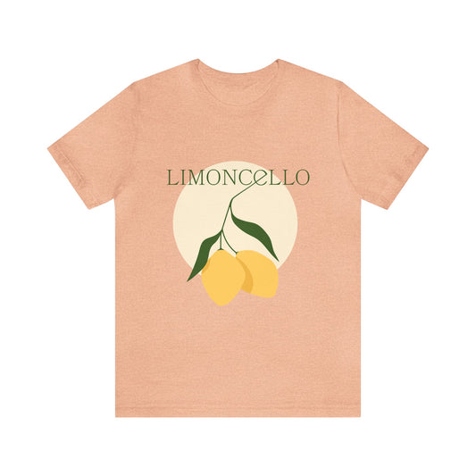 Limoncello on Unisex Jersey Short Sleeve Tee