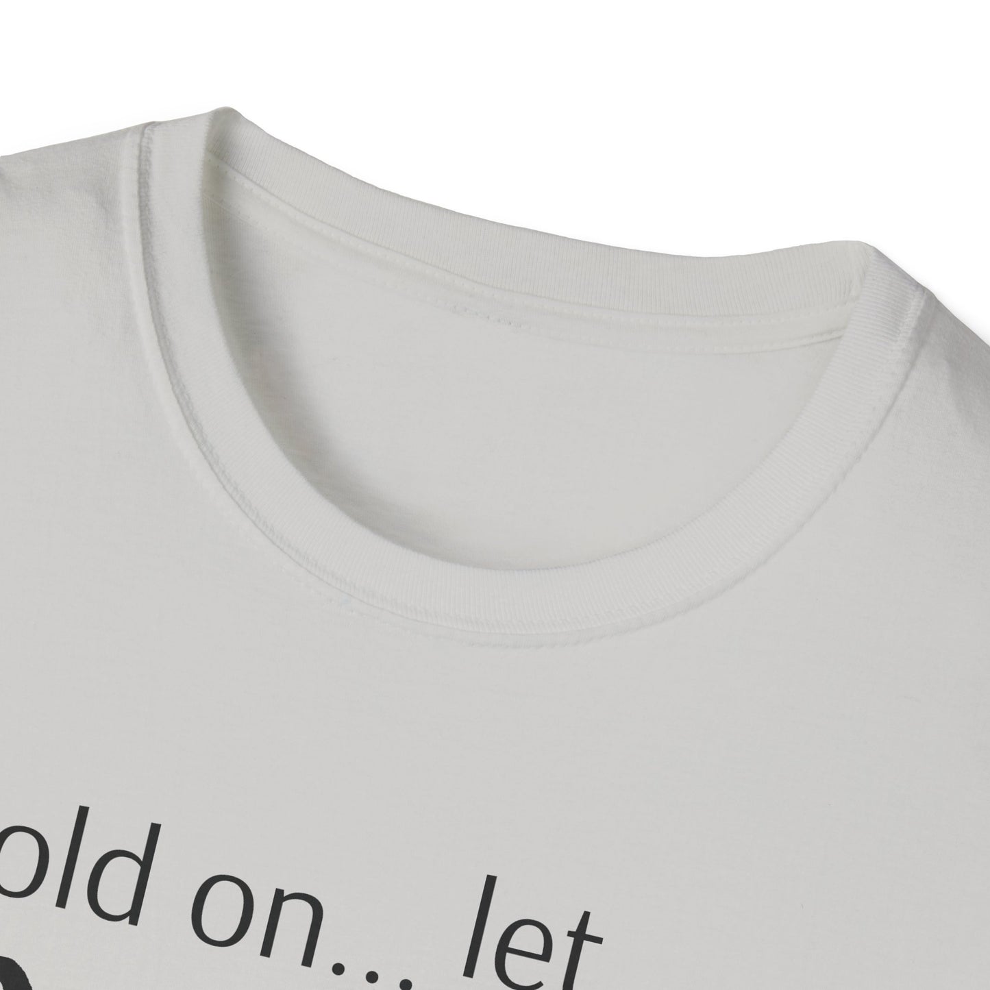 Overthink on Unisex Softstyle T-Shirt