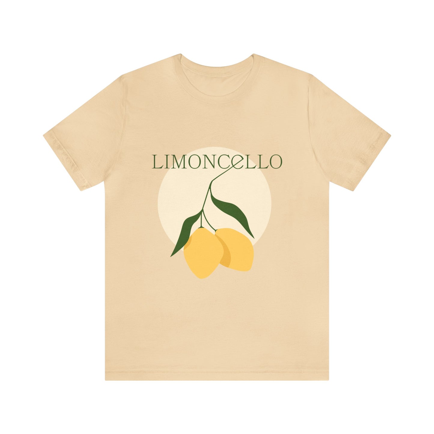 Limoncello on Unisex Jersey Short Sleeve Tee