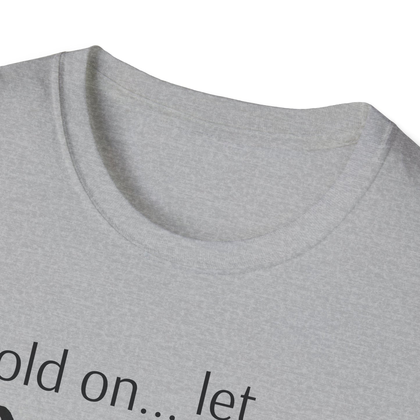 Overthink on Unisex Softstyle T-Shirt