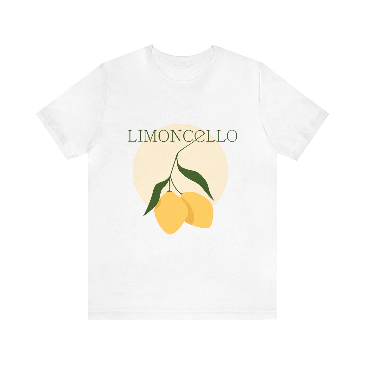 Limoncello on Unisex Jersey Short Sleeve Tee
