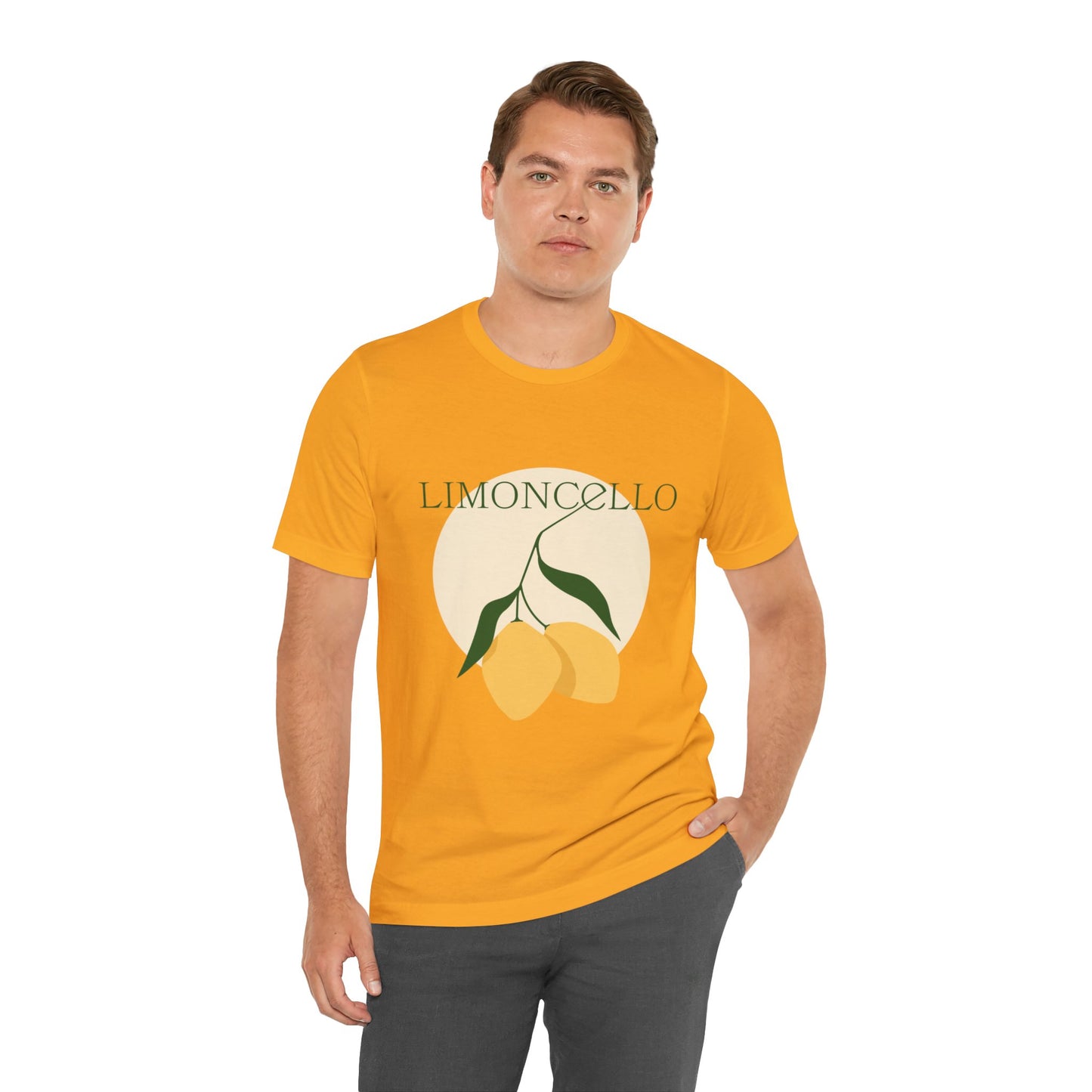 Limoncello on Unisex Jersey Short Sleeve Tee