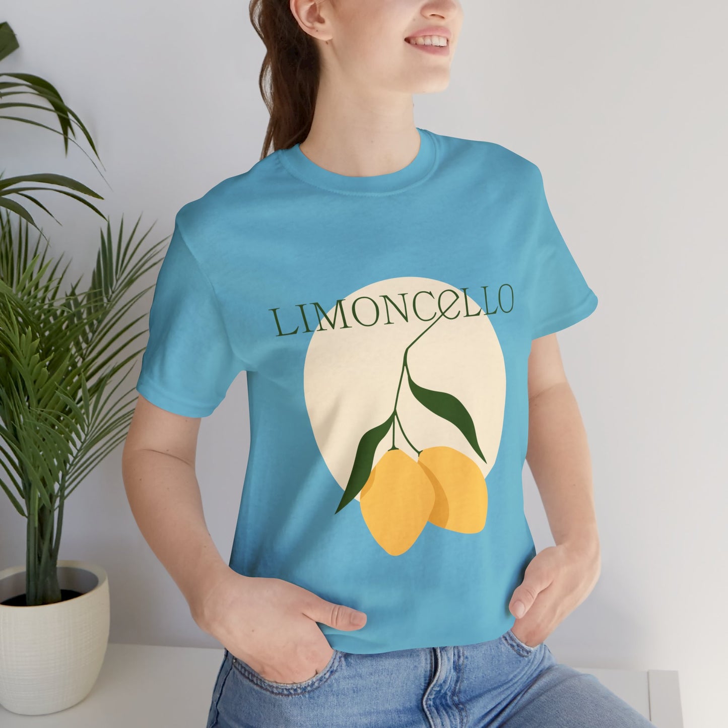 Limoncello on Unisex Jersey Short Sleeve Tee
