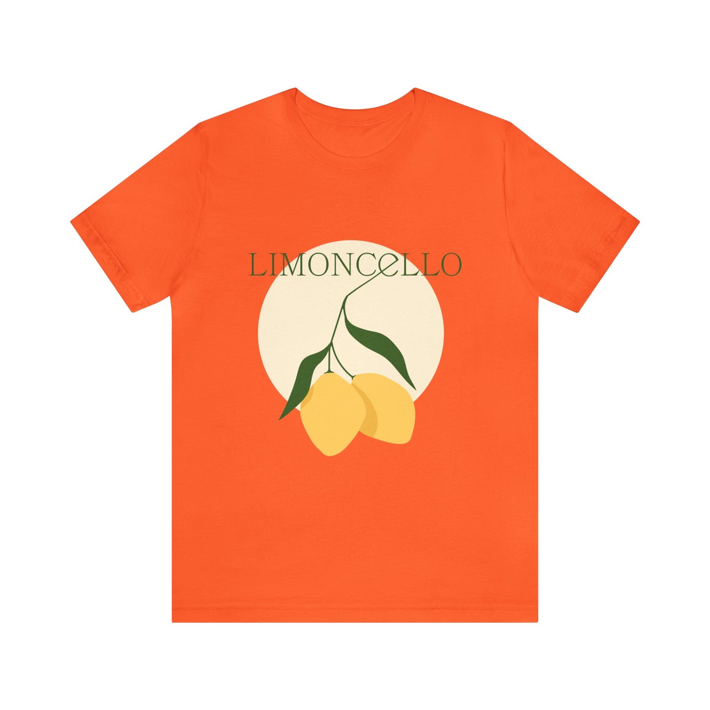 Limoncello on Unisex Jersey Short Sleeve Tee