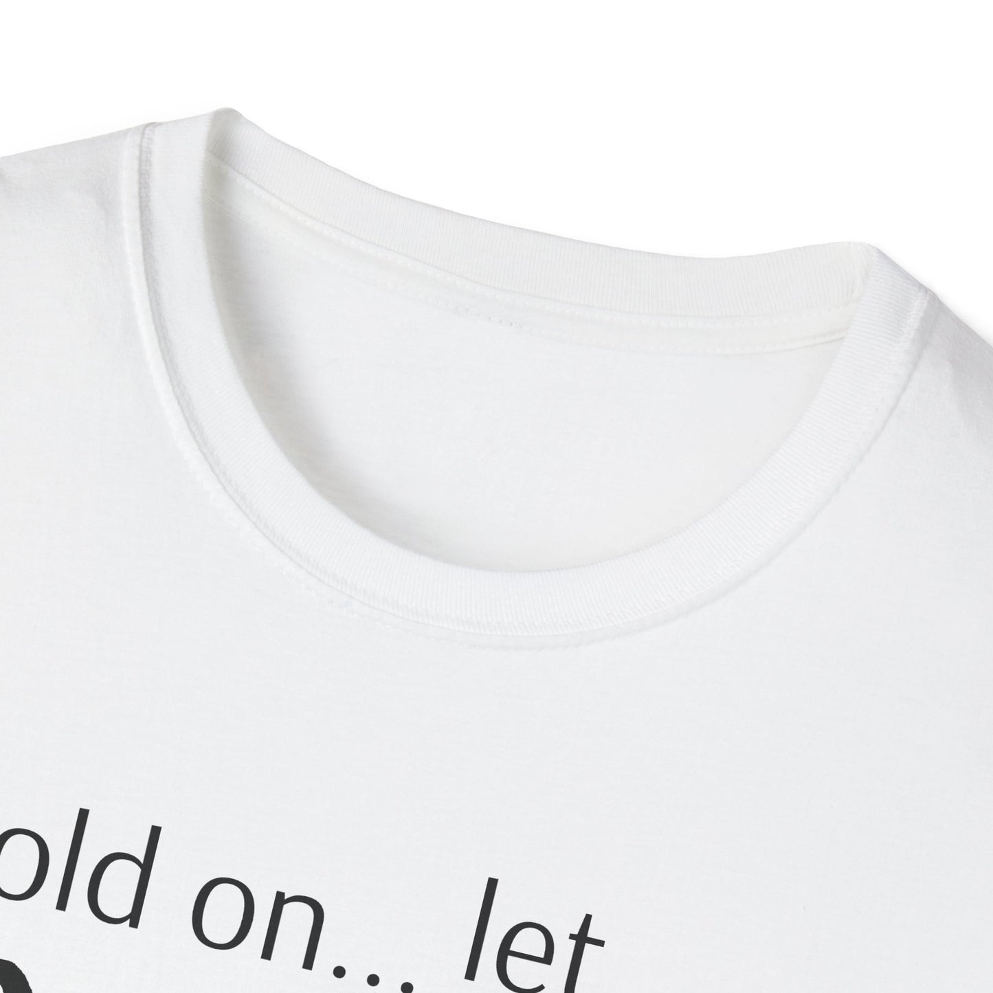 Overthink on Unisex Softstyle T-Shirt