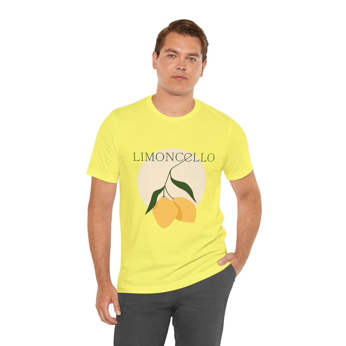 Limoncello on Unisex Jersey Short Sleeve Tee