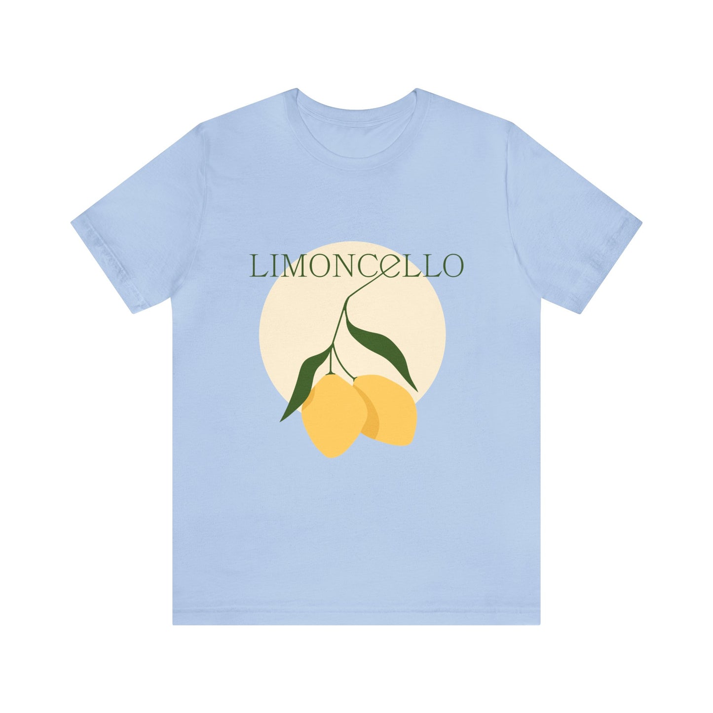 Limoncello on Unisex Jersey Short Sleeve Tee