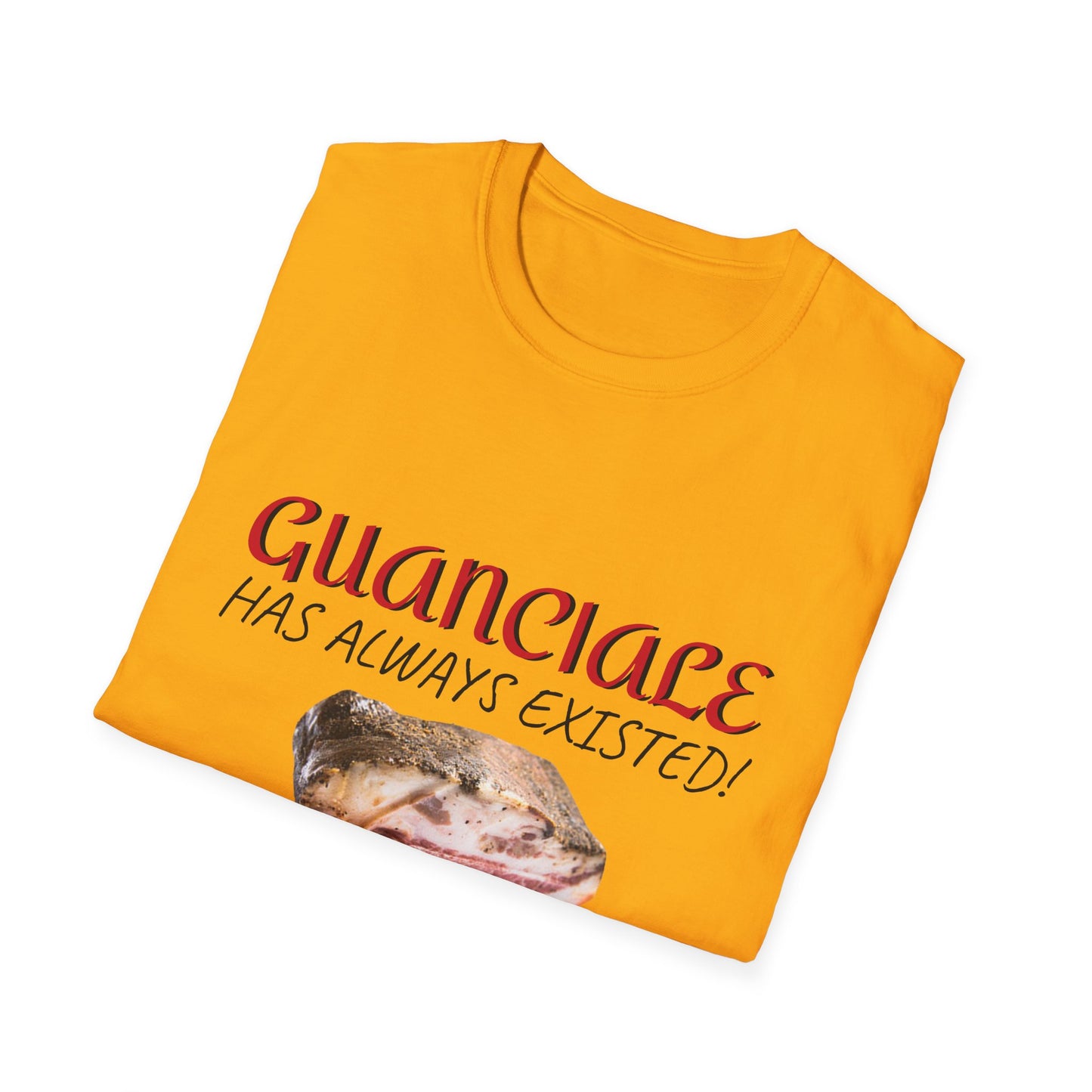 Guanciale on Unisex Softstyle T-Shirt