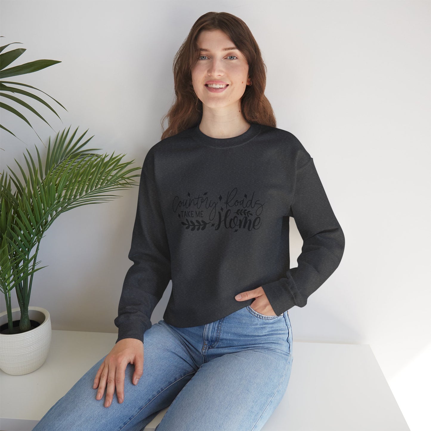 Country Roads - Unisex Heavy Blend™ Crewneck Sweatshirt