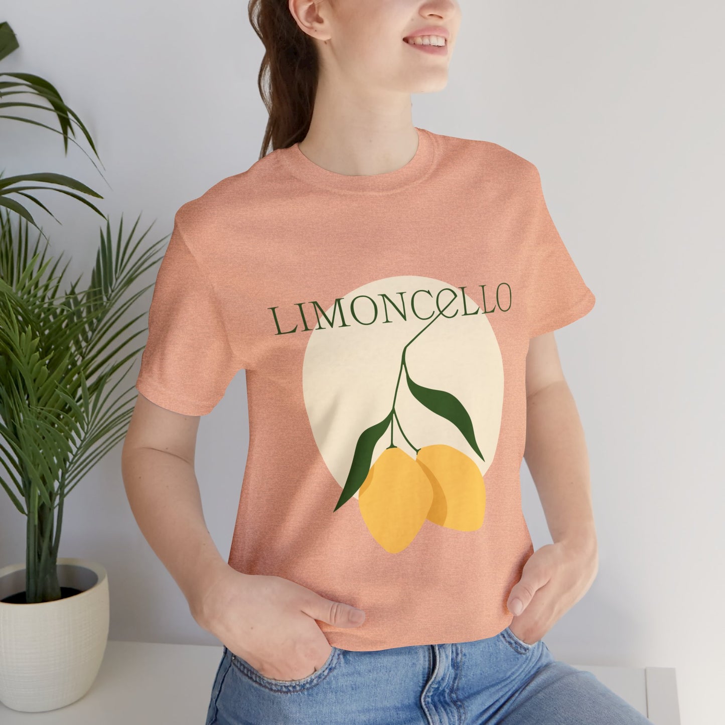 Limoncello on Unisex Jersey Short Sleeve Tee