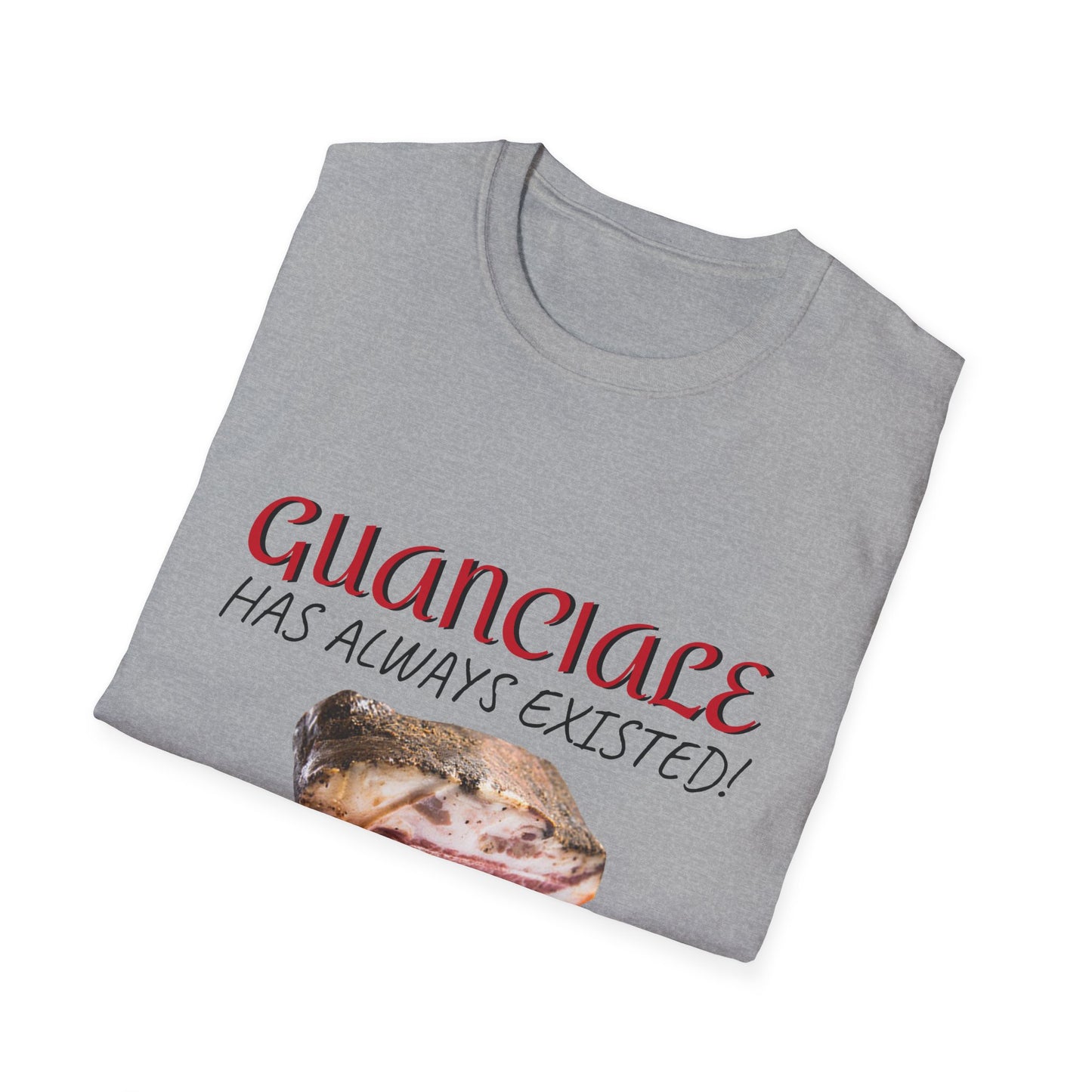 Guanciale on Unisex Softstyle T-Shirt