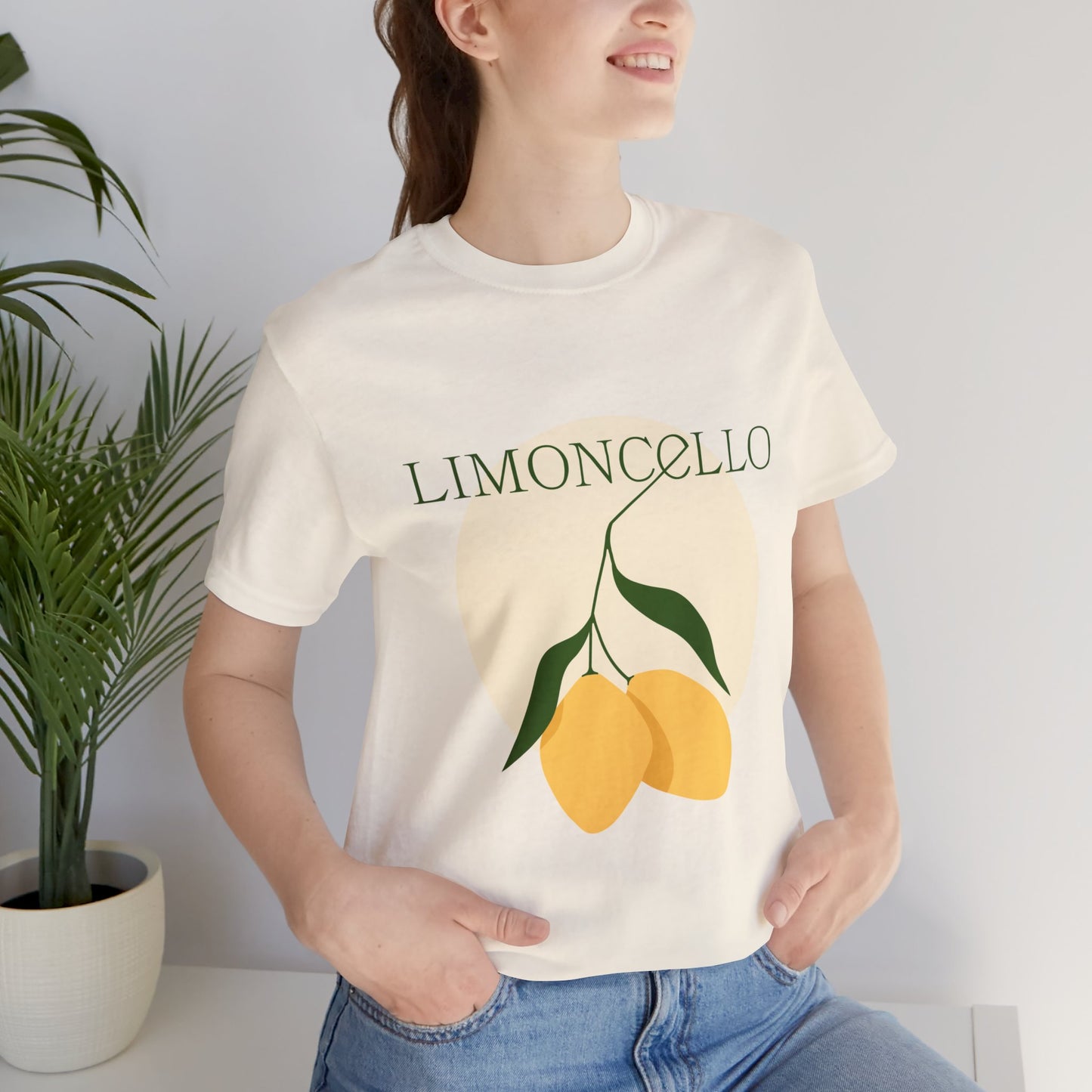 Limoncello on Unisex Jersey Short Sleeve Tee
