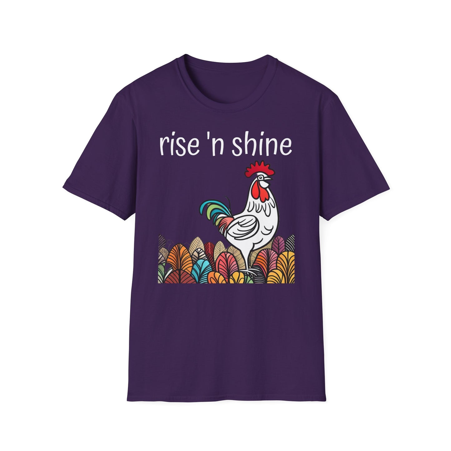 Rise 'n Shine on Unisex Softstyle T-Shirt