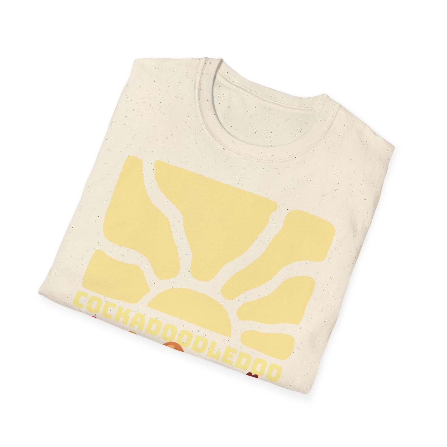 Cockadoodledoo on Unisex Softstyle T-Shirt