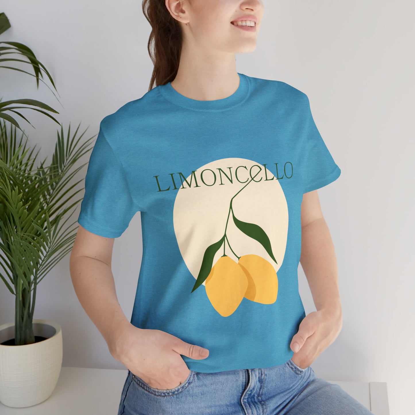 Limoncello on Unisex Jersey Short Sleeve Tee