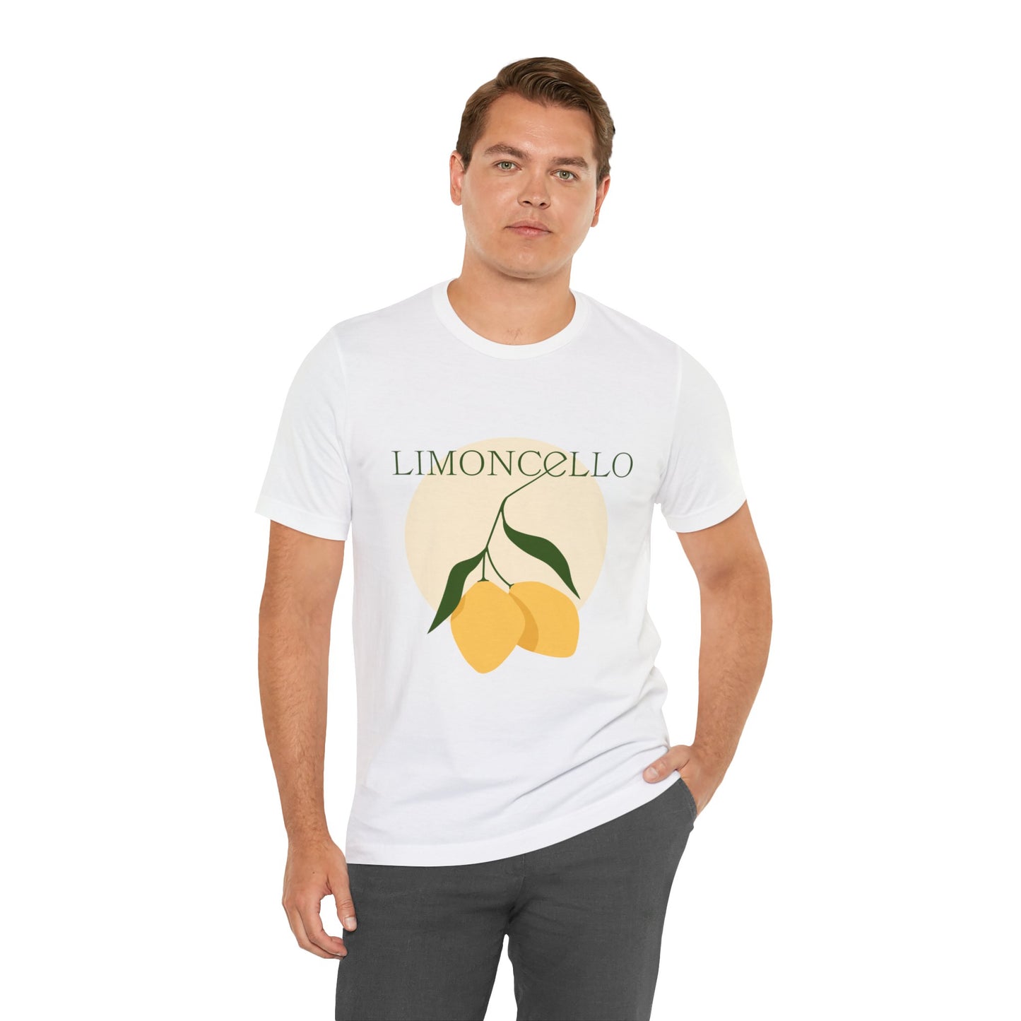 Limoncello on Unisex Jersey Short Sleeve Tee