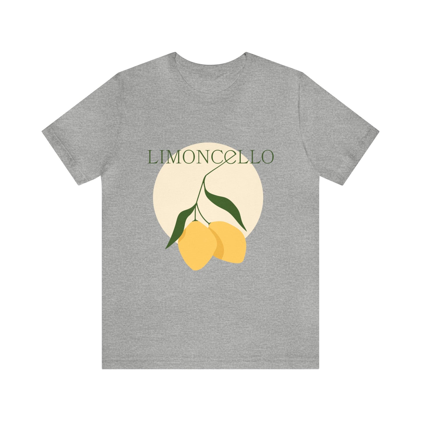Limoncello on Unisex Jersey Short Sleeve Tee
